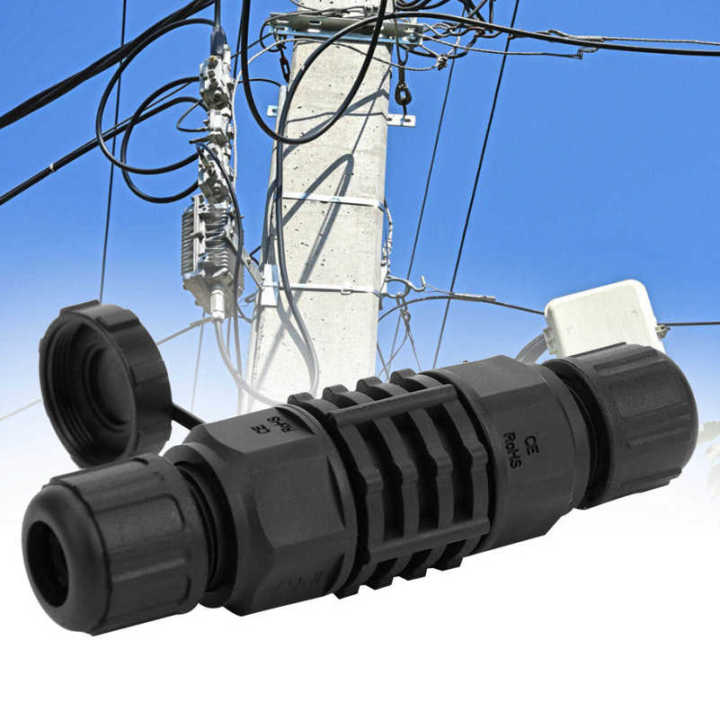 RJ45%20Ethernet%20Connector%20Water%20Dust%20Proof%20Adapter%20Black%20Outdoor%208%20Pin%20Wire%20to%20Coupler%20IP67%20-%20Image%205