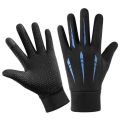 Winter Gloves Anti-slip Cycling Bike Gloves TouchScreen Thermal Cold Weather Running Gloves Fleece Full Finger for Men and Women.
