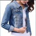 Girls Denim Jacket Denim Blue Jean Jacket.