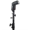E Type Multifunctional Flash Light Stand Umbrella Bracket, Max Load: 3kg.