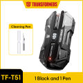 Choice TRANSFORMERS TF-T51 Bluetooth 5.4 Gaming Headsets Stereo Sound Wireless Earphones LED Display AI Translator Headphones.