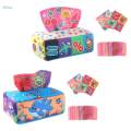 Baby Tissue Box Silky Tissue Busy Pull Tissues for Developmental Newborns. 
