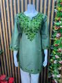 Kurti Soft Comfortable Breathable Fabric Premium Quality Stitched Fabric Trendy Design for Women and Girls. 