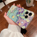 For Realme C53 Case Soft Blue Light Oil Painting Flower Silicone Anti Shock For Realme C53 Back Cover.