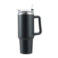 JDXHLAU 40 Oz Tumbler with Handle and Lid Stainless Steel Insulated Tumblers Travel Mug for Hot and Cold Beverages. 