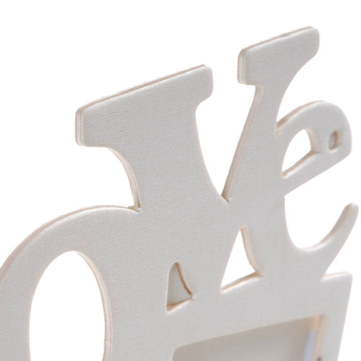 Hollow%20Love%20Wooden%20Family%20Photo%20Picture%20Frame%20White%20Base%20Art%20DIY%20Home%20Decor%20New%20-%20Image%208
