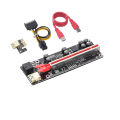 Ecocc【COD】 2021 Newest PCIE Riser 010s Plus Upgraded Mining Super Version PCIE x16 PCI Express Extension Riser Card for Mining Video Card Easy and portable installation and use. 
