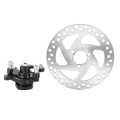 Aluminum Alloy Mini Scooter Rear Disc Brake Set Disc+Brake Caliper for Rotors SUVs. 