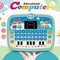 Kids Tablet Toddler Learning Pad with LED Screen Teach Alphabet Numbers Word Music Math Early Development Interactive Electronic Toy for Boys & Girls 3 Years+. 