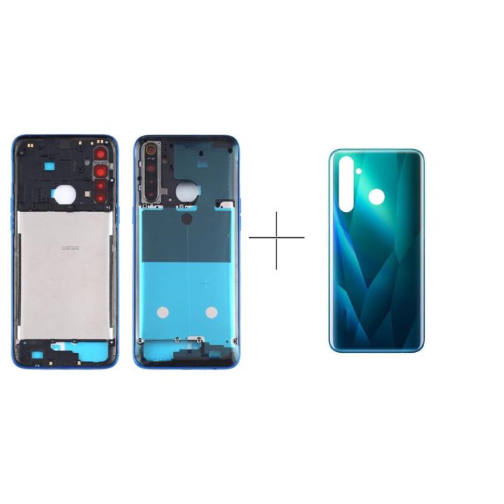 Backsheel Middle Frame Bezel Plate with Side Keys for Realme Pro  Replacement part Back Battery Cover Side Frame For Realme Pro