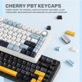 MATHEW TECH-Aula F75 Mechanical Keyboard 80 Key with Gasket Structure Full-key Three-mode Bluetooth E-sports for Gaming Office. 