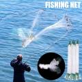 Multi Size Fishing Net Trap Mesh Monofilament Gill Net Netting Sea Fish NetTackle Design Fishing Tackle Cast Gill Feeder Fishing. 