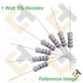 1W Carbon Film Resistor 4.7K Ohm 5%-50Pcs. 
