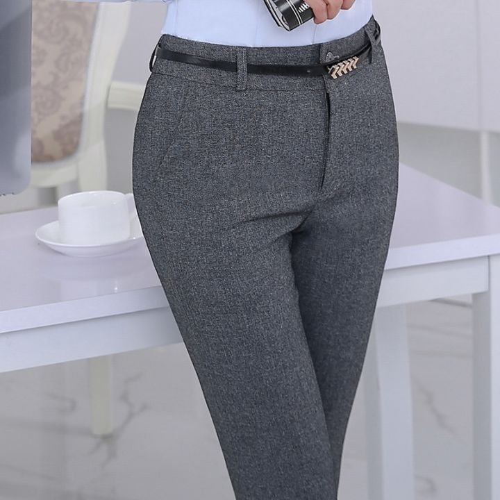 Lenshin%20Plus%20Size%20Formal%20Adjustable%20Pants%20for%20Women%20Office%20Lady%20Style%20Work%20Wear%20Straight%20Belt%20Loop%20Trousers%20Business%20Design%20-%20Image%207