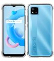Realme C11 2021 Premium Silicone Case Crystal Clear Soft TPU Ultra-Thin Transparent Flexible Protective Mobile Phone Back Cover.