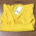 Women's Cotton Crop Tops Blouse Short Sleeve Summer Casual Loose Fit Fashion Top. 