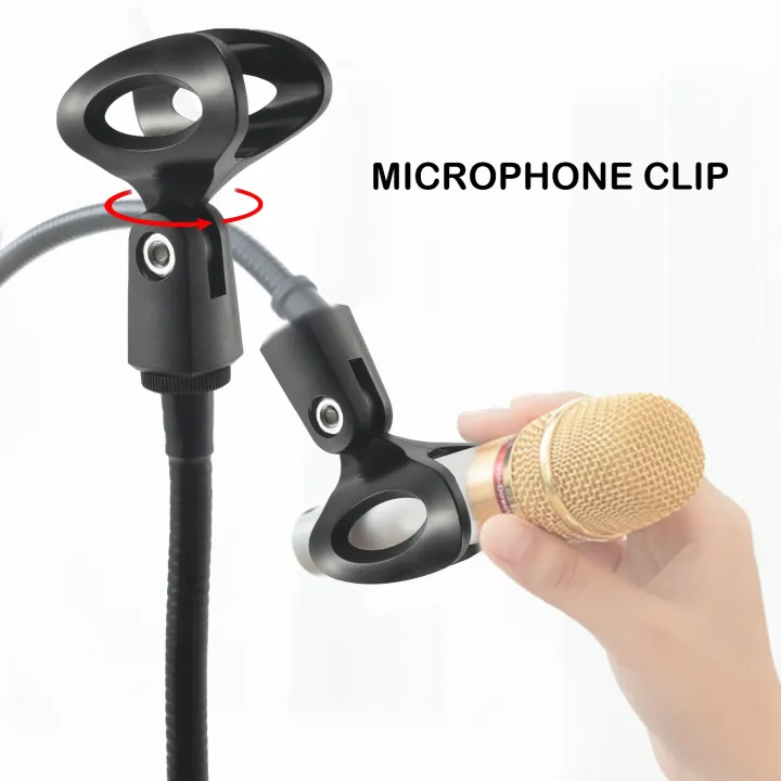 Flexible%20Gooseneck%20Microphone%20Stand%20with%20Desk%20Clamp%20for%20Radio%20Broadcasting%20Studio,%20Live%20Broadcast%20Equipment,%20Stations%20-%20Image%208