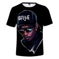 Trendy Fashion Men/women 3D Print Eazy E T-shirt Gangsta Rap Compton Short Sleeve T-shirt Summer Street Design O Neck Clothes. 