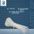 4" Inch Cable Tie Plastic Zip Tie - Pack of  100 Pcs (Approx)  - Organize Your Cables and Wires Easy to Use and Maintain. 