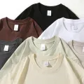 2023 Brand New Men Oversize T shirts 260 gsm Heavy Pure Cotton High Street Mens T-shirt Casual Drop-Shoulder Man T-Shirt Hip Hop Dislikelike. 