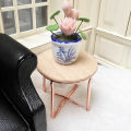 1:12 Dollhouse Miniature Coffee Table Iron Round Dining Table Desk Model Toys Layor. 