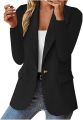 Stretchy Blazers Business Casual Professional Lightweight Long Sleeve Button Cardigan Blazer Jackets 2025.. 