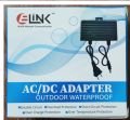 CCTV Camera Power Supply AC/ DC 12V 2A Double Circuit Adapter - Black. 