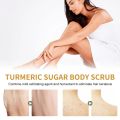 Exfoliating Gel Peeling Fade Acne Marks Dark Spot Dead Skin Removal Whitening Moisturizing Smooth Exfoliator Turmeric Body Scrub.
