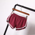 Women Sport Shorts Stretch Waist Casual Shorts Homewear Pants Yoga Hot Pants Mid Waist Beach Wear Running Gym Fitness Pants. 