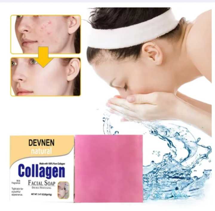 DEVNEN%20COLLAGEN%20PLUS%20soap%20vitamin%20C%20and%20E%20Brightening%20vitamin%20C%20and%20E%20Brightening%20Natural%20Double%20Whitening,%20Skin%20Firming%20Natural%20Collagen%20Facial%20Soap%20-%20Image%204