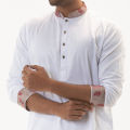 Semi Fit Premium Panjabi_x000D_
 - White. 