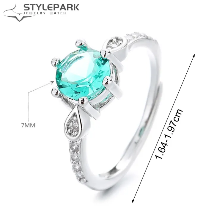 (New)Finger%20Ring%20hiny%20Cubic%20Zirconia%20Women%20Girl%20Faux%20Gemtone%20Party%20Ring%20Jewelry%20-%20Image%207