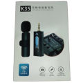 K35 Wireless Microphone For 3.5Mm Supported Devices. 