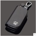 Huiyisunny HONDA City HRV BRV JAZZ CRV ACCORD CIVIC Car Key Holder Leather Smart Remote Cover Fob Case KeyChain Pouch Keyring in stock. 