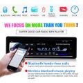 Bluetooth Car MP3 Player Audio Stereo 4X60W Car Radio 12V In-dash 1 Din FM Aux Input Receiver. 