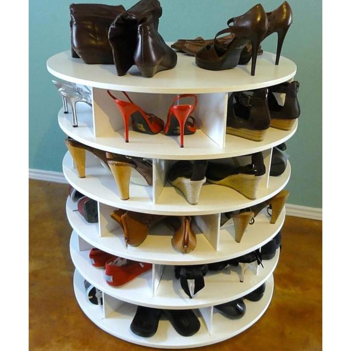 Modern Shoe Rack, Size-L-32 H-36 Inches'