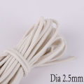 5m/pk Multicolor Elastic Round Elastic Band Round Elastic Cord 2.5mm Rubber Band Elastic Thread DIY Sewing Accessories.