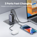 【original】 UGREEN GaN 65W USB C Charger Quick Charge QC4.0 QC PD3.0 PD USB C Type C USB Wall Charger Adapter For 13 Pro 12.