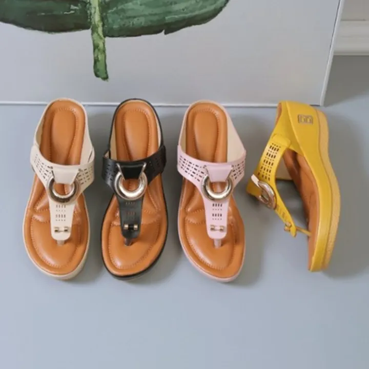 Factory%20direct%20sales%20independent%20station%20foreign%20trade%20summer%20new%20plus%20size%20women's%20shoes%20beach%20clip%20wedge%20sandals%20women's%20Europe%20and%20the%20United%20States%20-%20Image%204