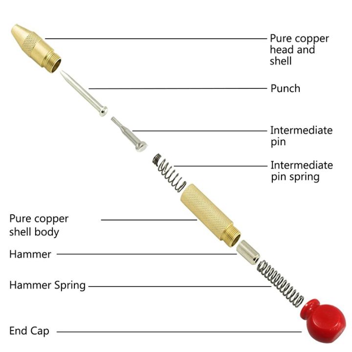 2%20Pcs%20High%20Speed%20Center%20Punch,Center%20Hole%20Punch%20Marker%20Scriber%20For%20Wood,Metal,Plastic,Car%20Window%20Puncher%20Breaker%20Tool%20With%20Cushion%20Cap%20And%20Adjustable%20Impact-Gold/Silver%20-%20Image%207