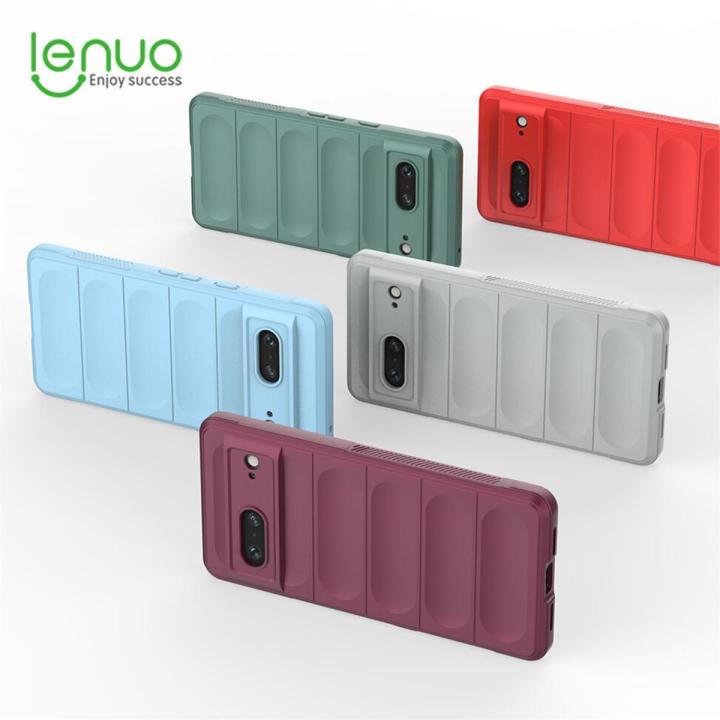 Lenuo%20For%20Google%20Pixel%207%20Pixel%207%20Pro%20Pixel%207a%20Back%20Cover%20Phantom%20Shield%20Soft%20Silicone%20TPU%20Shockproof%20Airbag%20Phone%20Case%20-%20Image%202