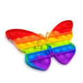 Rainbow Color Projapoti pop | Butterfly Popet toy at low price. 