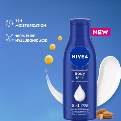 NIVEA Lotion Body Milk Intensive Moisturiser (200ml)