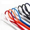 Ellipse Semicircle Nylon Shoelaces Sneaker Boots Shoeslaces Casual Sport Shoe laces Black White Red Blue Green Pink Brown Purple.