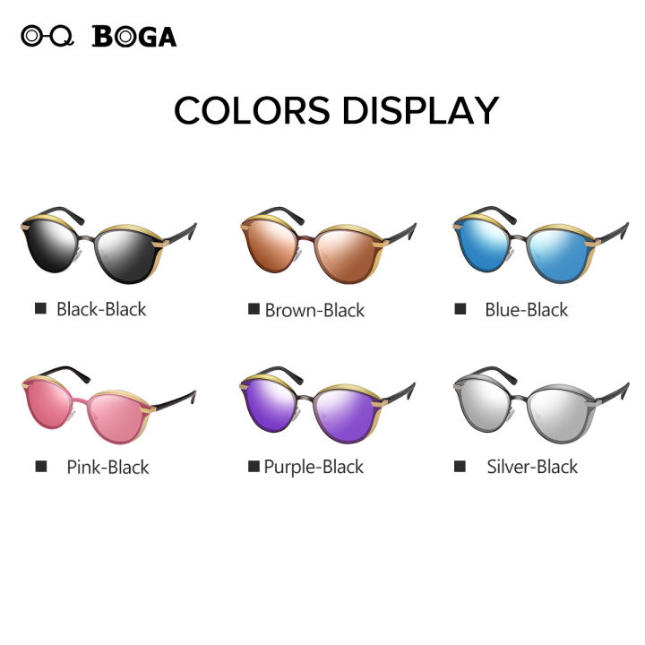 OQ%20BOGA%206%20Styles%20Fashion%20Unisex%20Retro%20Cat%20Eye%20Frame%20Polarized%20Sunglasses%20Women%20Men%20Eye%20Protection%20Metal%20Full%20Rim%20Anti-UV%20Sun%20Glasses%20UV400%20-%20Image%207