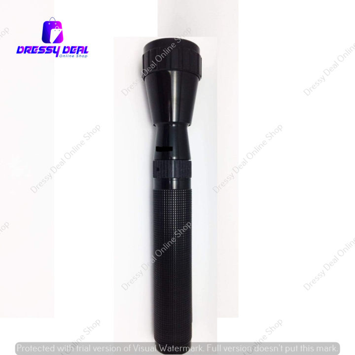 Tokyosat TS-9700 Hybrid Rechargeable LED Flash Light Torch Light  with 8000mah Super power battery-Black- japan made
