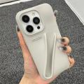 Minimalist Solid Color Rhode Soft Silicone Case For iPhone 15 14 PIus 11 13 12 Pro Max Can Be Installed With Lipstick Back Cover.