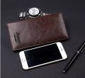 Jeep Chocolate High Quality Artificial Leather Long Wallet For Men.