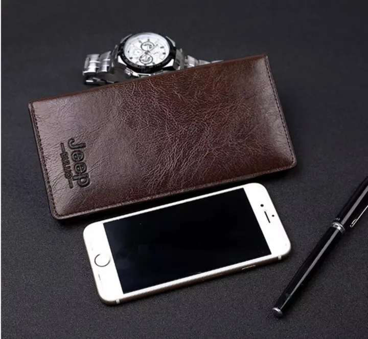 Jeep%20Chocolate%20High%20Quality%20Artificial%20Leather%20Long%20Wallet%20For%20Men%20-%20Image%202