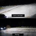 Night Ray 2Pcs LED Car Headlight 20000LM H7 Bulb 55W Fog Light Error Free Lamp Bulb（#4300K）. 